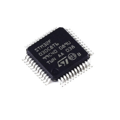 تراشه کنترل سوئیچ STM32F030C8T6 LQFP48 32Bit MCU