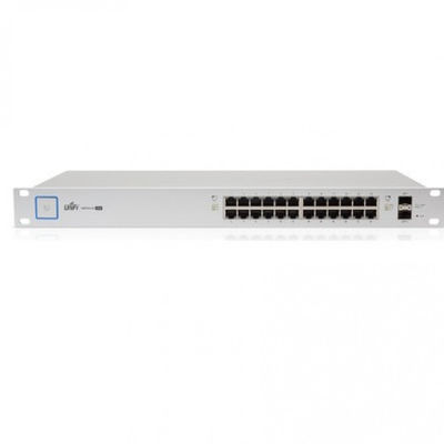 سوئیچ UBNT PoE 48 پورت مدیریت شبکه گیگابیت US-48-500W از 24V یا 802.3af/at پشتیبانی می کند