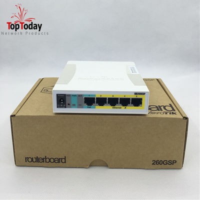 روتر Mikrotik RB260GSP Router 5-PORT GIGABIT PoE Small Office